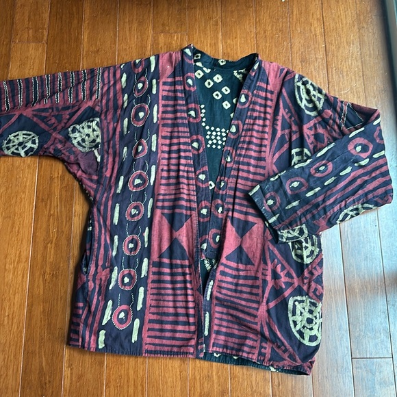 Vintage Batik fully reversible jacket - Picture 10 of 10